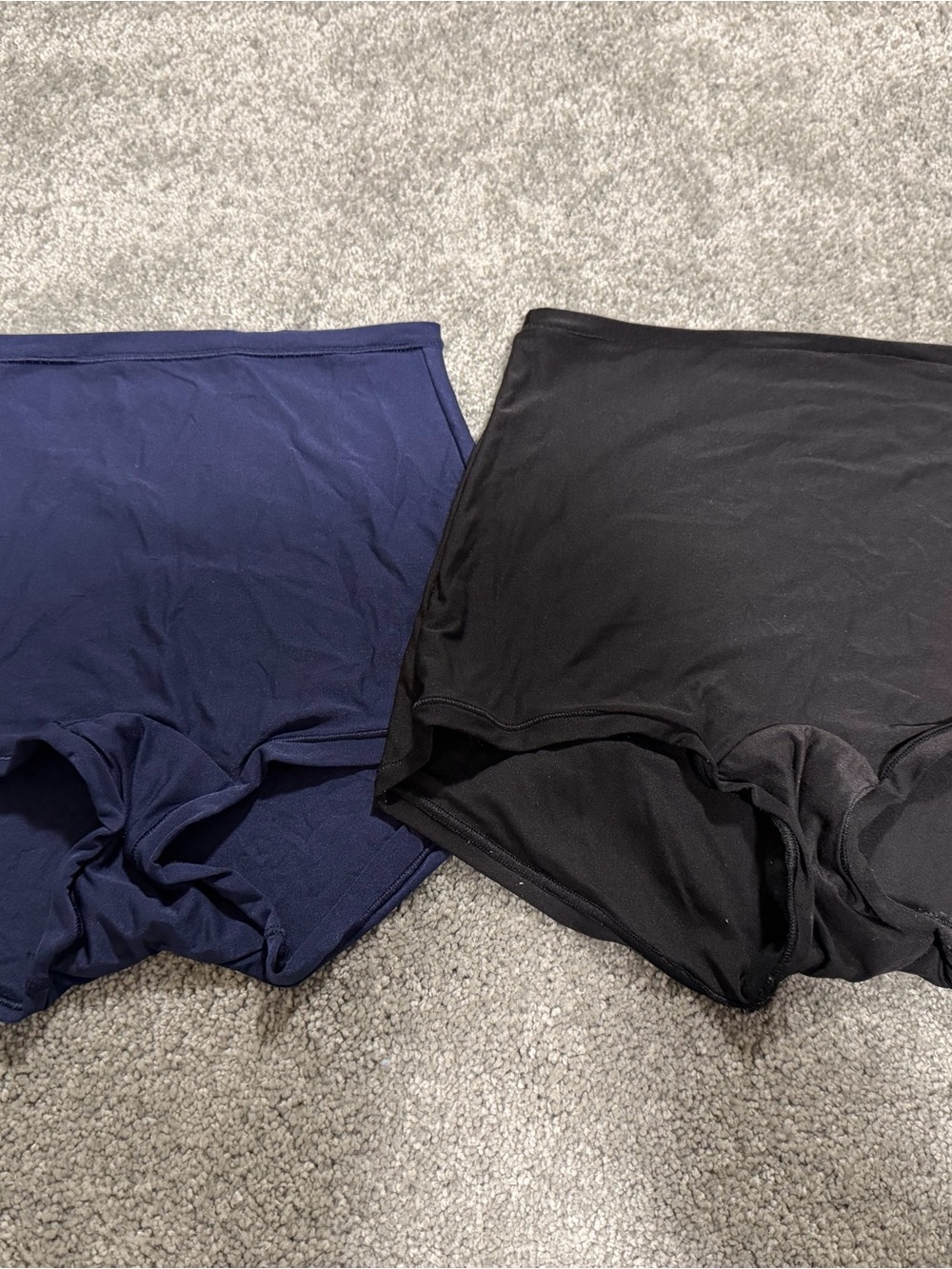 Women’s Smoothez Boyshorts Black & Navy